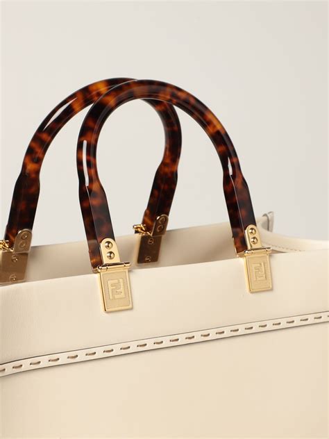 fendi tote bag yellow|fendi tote bags women.